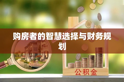 上林购房者的智慧选择与财务规划