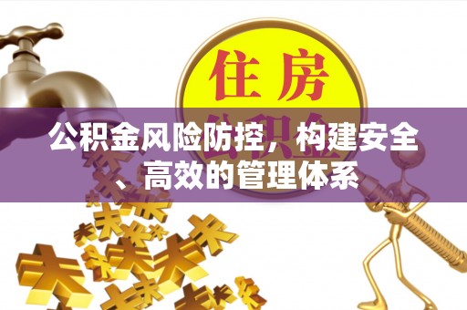 上林公积金风险防控，构建安全、高效的管理体系