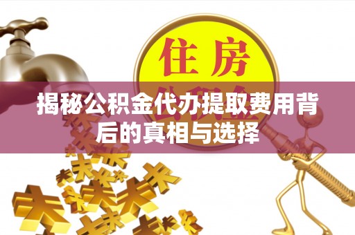 上林揭秘公积金代办提取费用背后的真相与选择