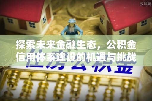 上林探索未来金融生态，公积金信用体系建设的机遇与挑战