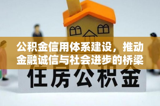 上林公积金信用体系建设，推动金融诚信与社会进步的桥梁
