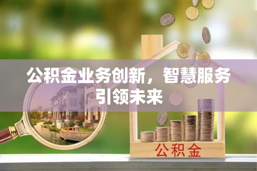 上林公积金业务创新，智慧服务引领未来